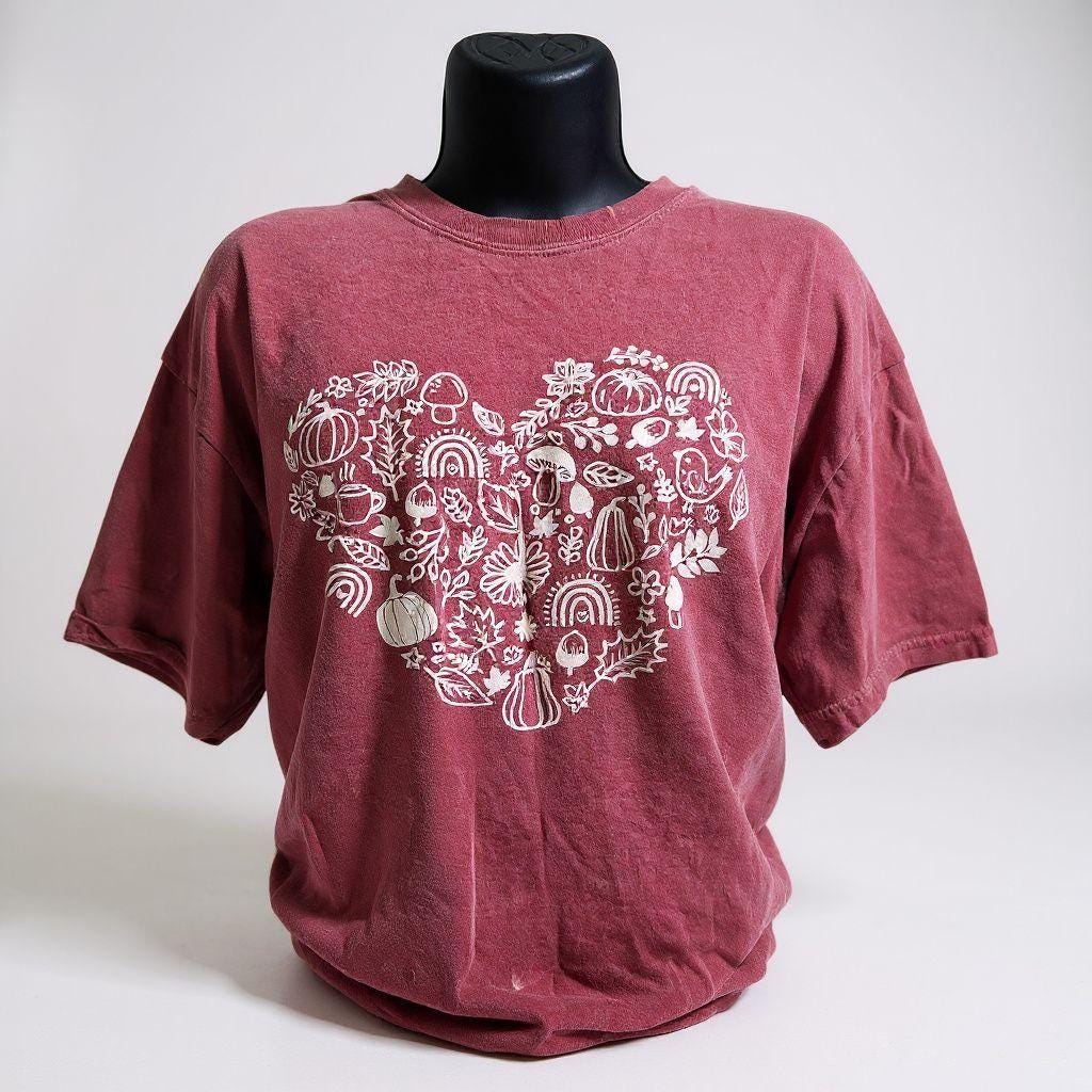 Heart of Autumn Graphic Tee
