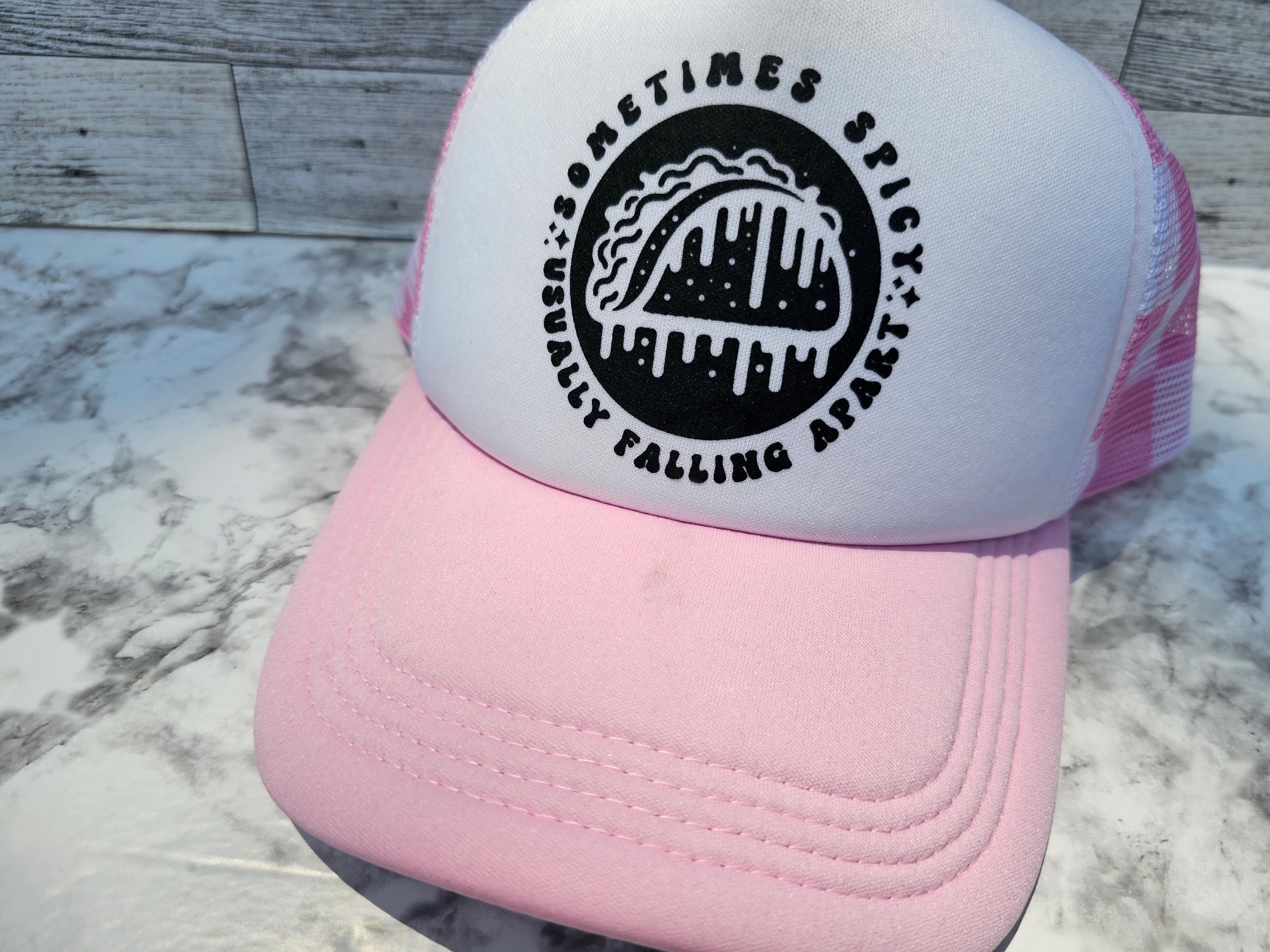 Sometimes Spicy* Usually Falling Apart* Taco Foam Trucker Hat