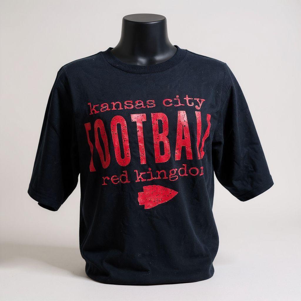 Red Kingdom Arrowhead Tee – Kansas City Football Fan Favorite