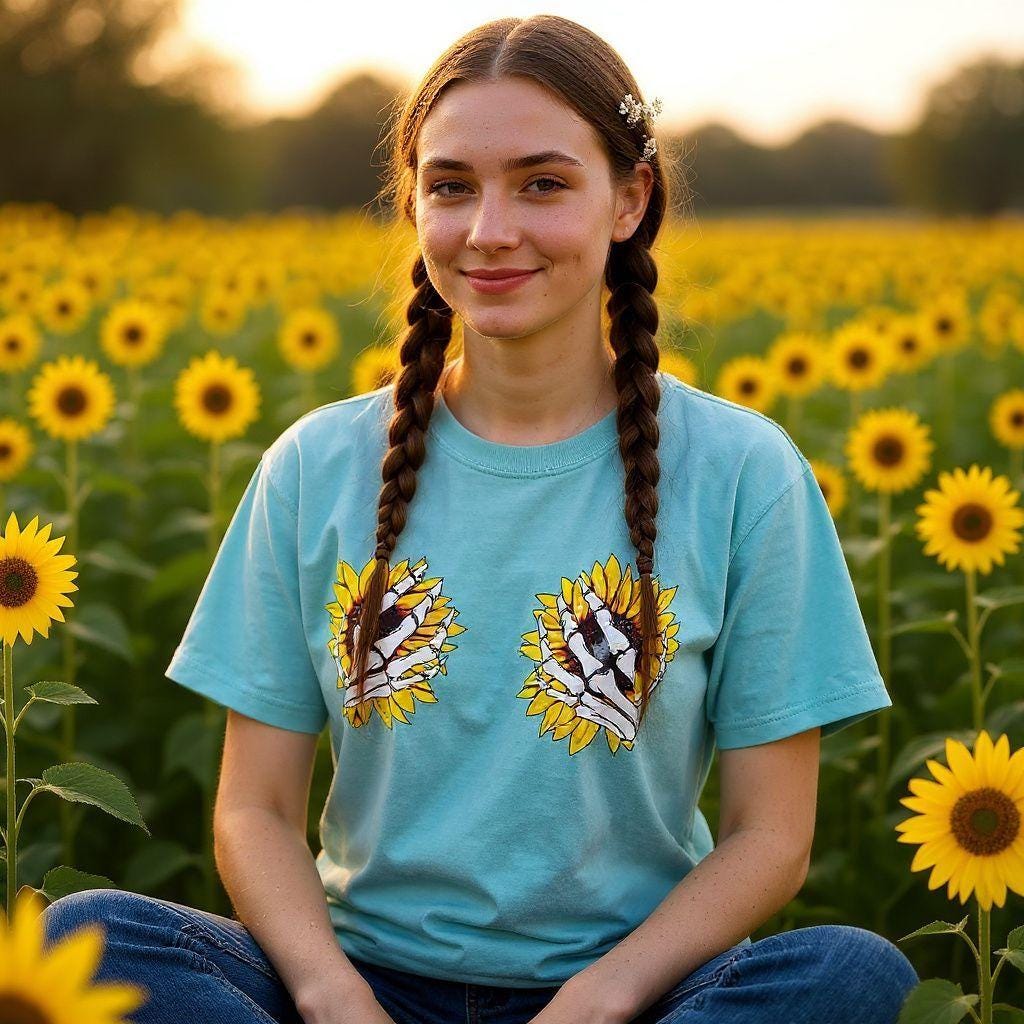 Sunflower Bones Tee Double Trouble Edition