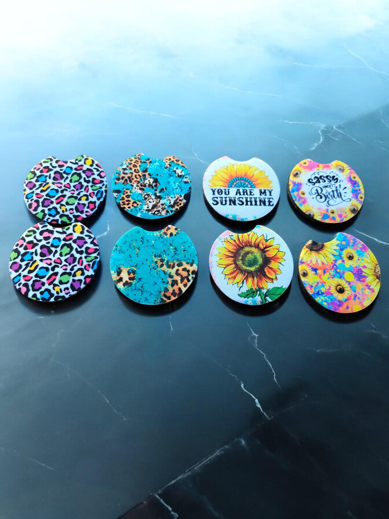 Personal Car Coasters *Neoprene*
