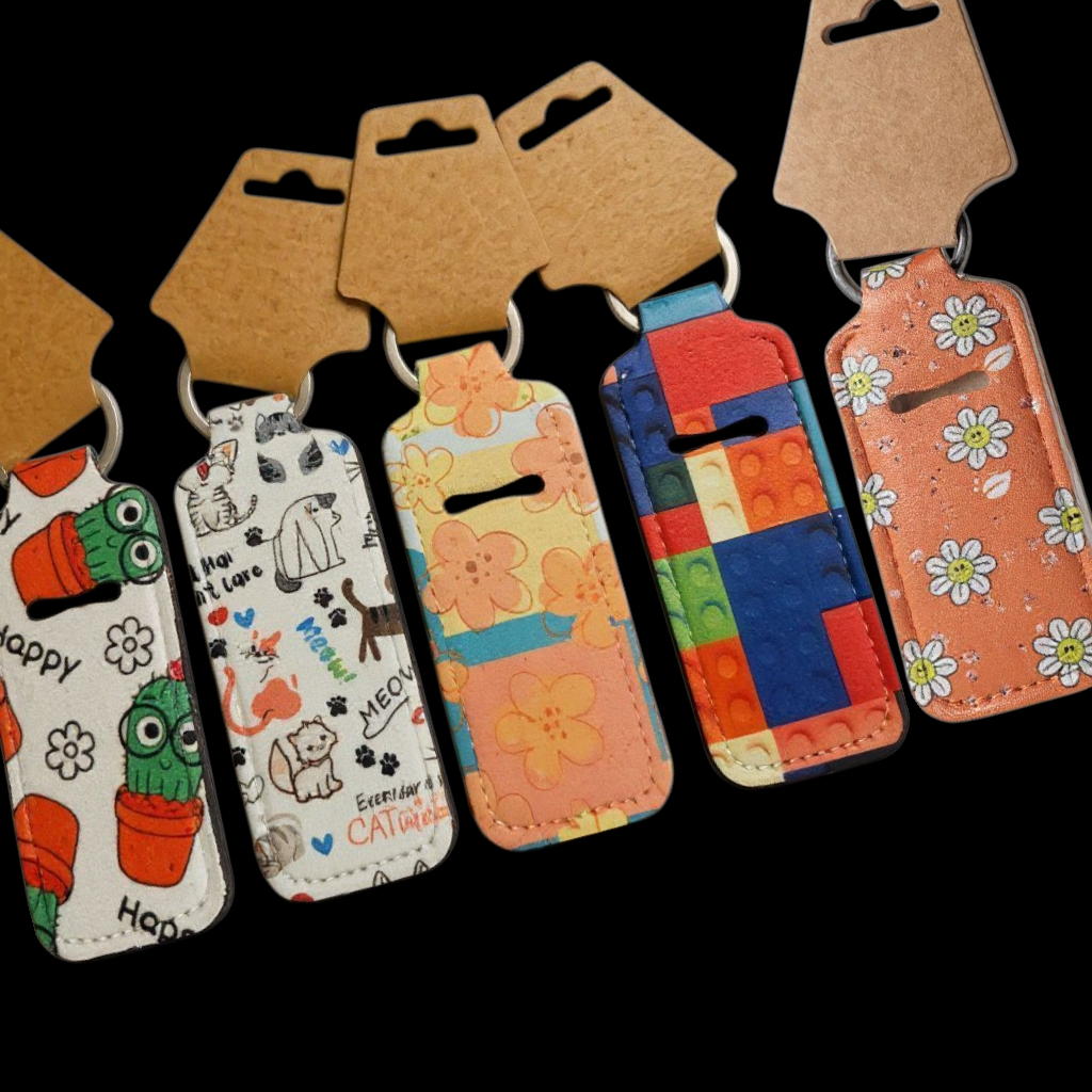 Chapstick Keychain Holders – Bold, Playful, and Always Within Reach