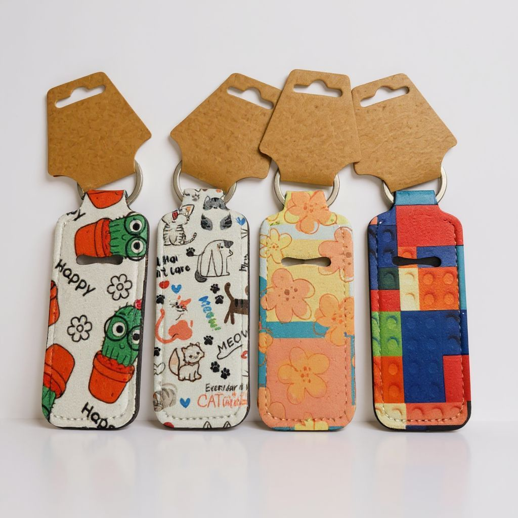 Chapstick Keychain Holders – Bold, Playful, and Always Within Reach